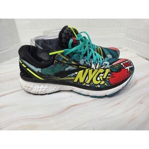 Brooks Ghost 11 NYC Marathon Pop Art Running Shoes Women 8 1202771B041